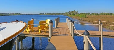 RiveIsle Dock in Florida boating community