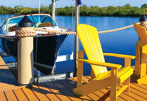 Boating community private dock Florida